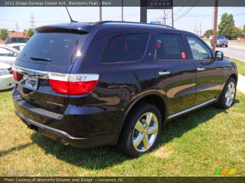 Blackberry Pearl / Black 2011 Dodge Durango Citadel 4x4