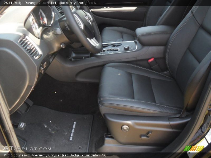 Blackberry Pearl / Black 2011 Dodge Durango Citadel 4x4