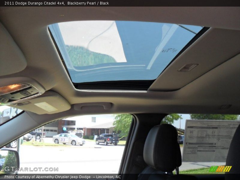 Blackberry Pearl / Black 2011 Dodge Durango Citadel 4x4