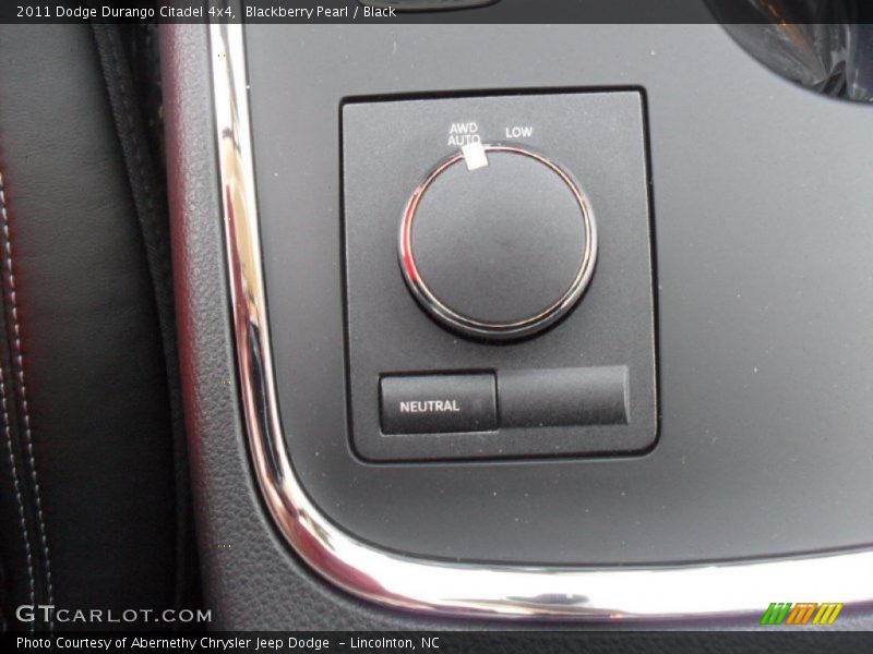 Blackberry Pearl / Black 2011 Dodge Durango Citadel 4x4