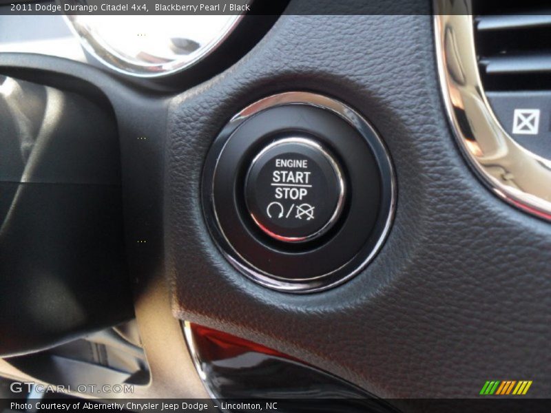 Blackberry Pearl / Black 2011 Dodge Durango Citadel 4x4