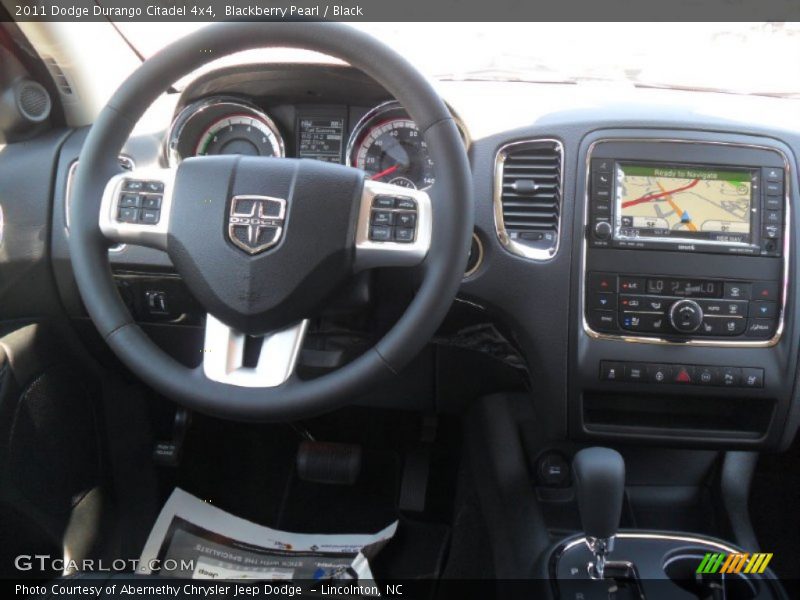 Blackberry Pearl / Black 2011 Dodge Durango Citadel 4x4