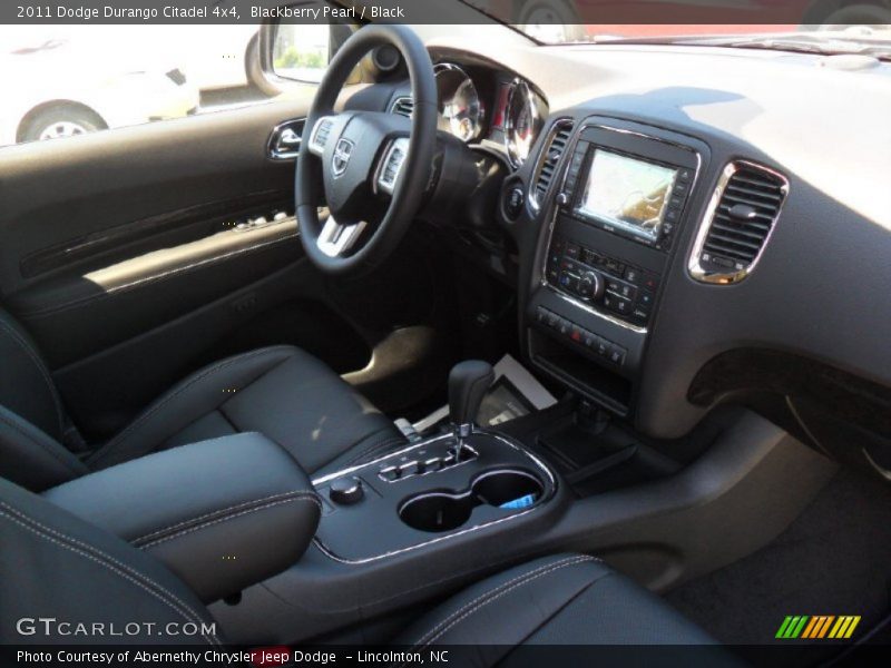 Blackberry Pearl / Black 2011 Dodge Durango Citadel 4x4