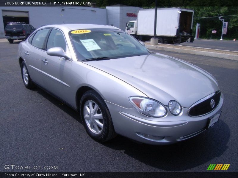 Platinum Metallic / Gray 2006 Buick LaCrosse CX