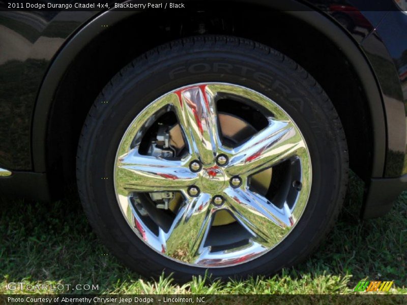 Blackberry Pearl / Black 2011 Dodge Durango Citadel 4x4