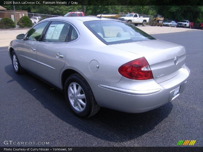 Platinum Metallic / Gray 2006 Buick LaCrosse CX