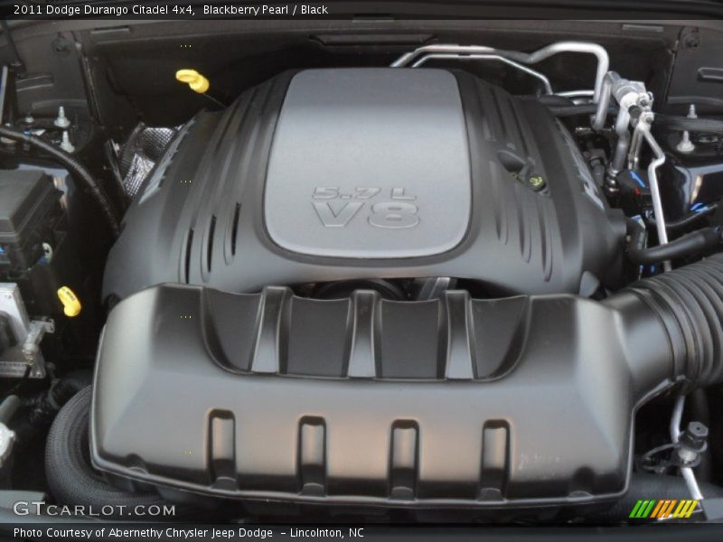 Blackberry Pearl / Black 2011 Dodge Durango Citadel 4x4