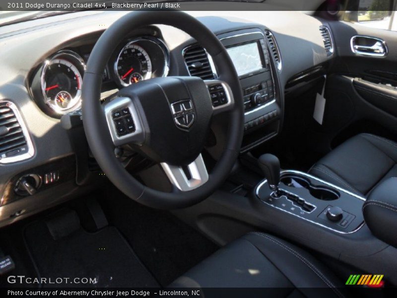 Blackberry Pearl / Black 2011 Dodge Durango Citadel 4x4