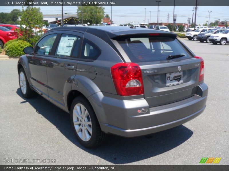 Mineral Gray Metallic / Dark Slate Gray 2011 Dodge Caliber Heat