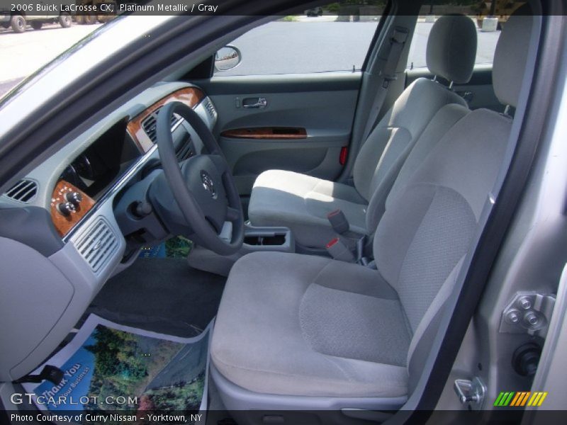 Platinum Metallic / Gray 2006 Buick LaCrosse CX