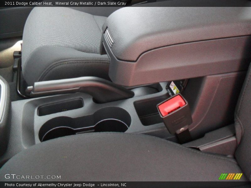Mineral Gray Metallic / Dark Slate Gray 2011 Dodge Caliber Heat