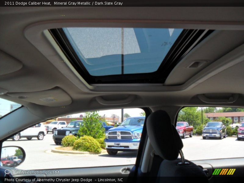 Mineral Gray Metallic / Dark Slate Gray 2011 Dodge Caliber Heat