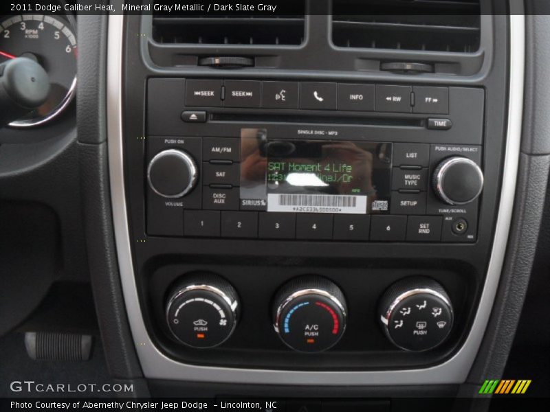 Mineral Gray Metallic / Dark Slate Gray 2011 Dodge Caliber Heat