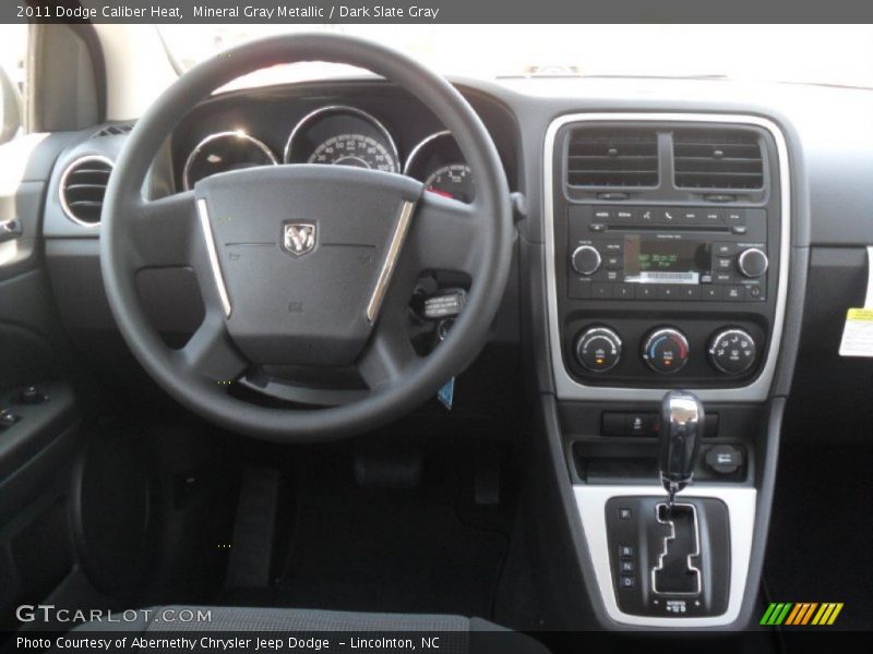 Mineral Gray Metallic / Dark Slate Gray 2011 Dodge Caliber Heat