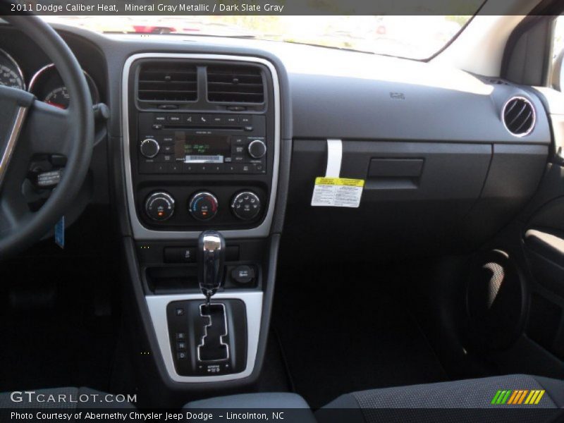 Mineral Gray Metallic / Dark Slate Gray 2011 Dodge Caliber Heat