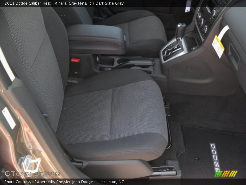 Mineral Gray Metallic / Dark Slate Gray 2011 Dodge Caliber Heat