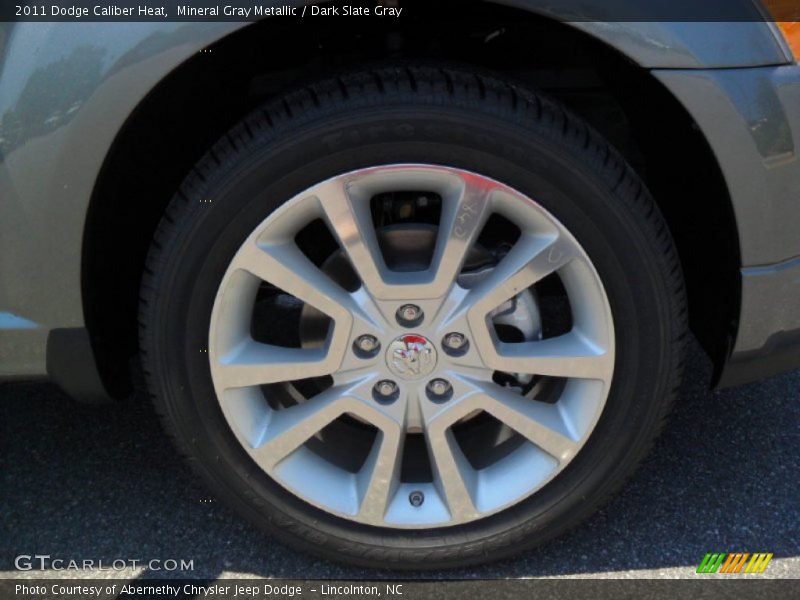 Mineral Gray Metallic / Dark Slate Gray 2011 Dodge Caliber Heat