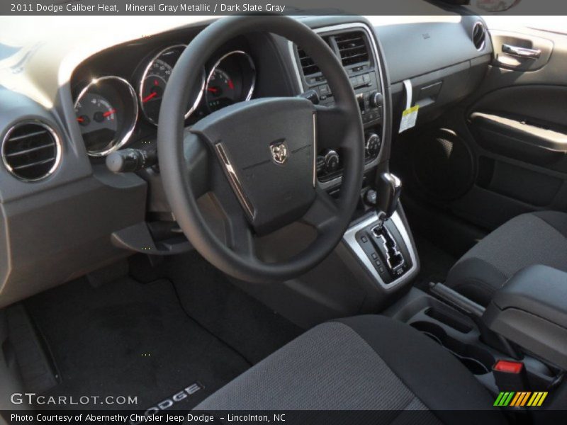 Mineral Gray Metallic / Dark Slate Gray 2011 Dodge Caliber Heat