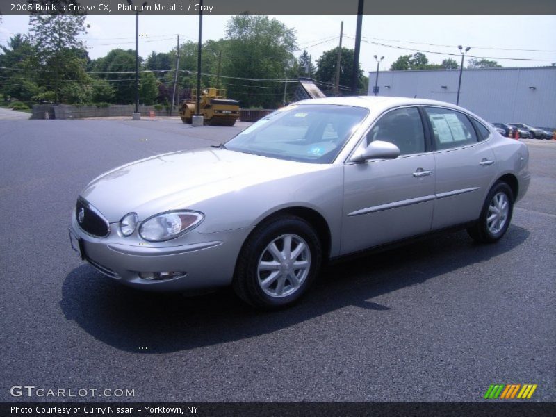 Platinum Metallic / Gray 2006 Buick LaCrosse CX