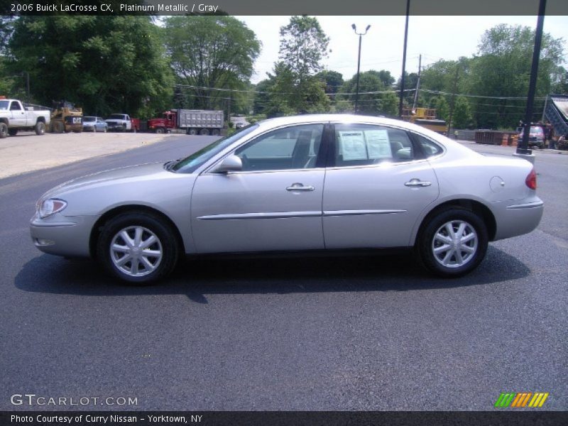 Platinum Metallic / Gray 2006 Buick LaCrosse CX