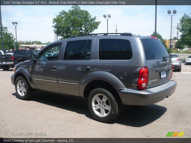Mineral Gray Metallic / Dark Slate Gray/Light Slate Gray 2007 Dodge Durango SLT 4x4