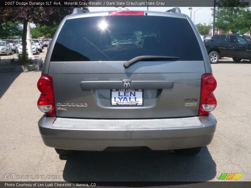 Mineral Gray Metallic / Dark Slate Gray/Light Slate Gray 2007 Dodge Durango SLT 4x4