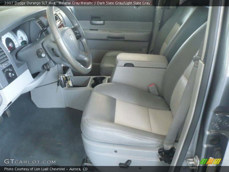  2007 Durango SLT 4x4 Dark Slate Gray/Light Slate Gray Interior