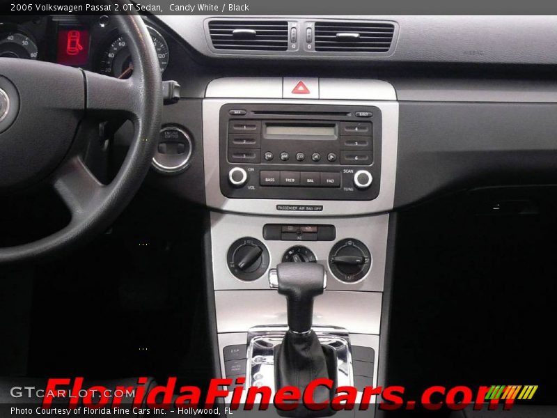 Candy White / Black 2006 Volkswagen Passat 2.0T Sedan