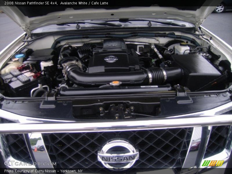 Avalanche White / Cafe Latte 2008 Nissan Pathfinder SE 4x4