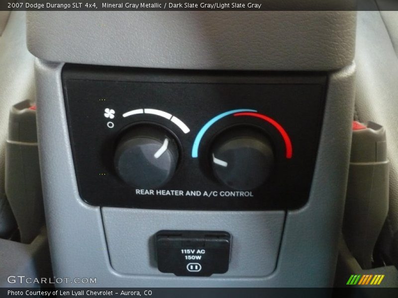 Mineral Gray Metallic / Dark Slate Gray/Light Slate Gray 2007 Dodge Durango SLT 4x4