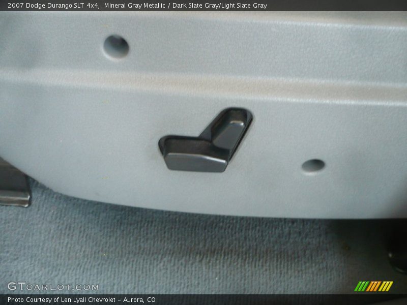 Mineral Gray Metallic / Dark Slate Gray/Light Slate Gray 2007 Dodge Durango SLT 4x4