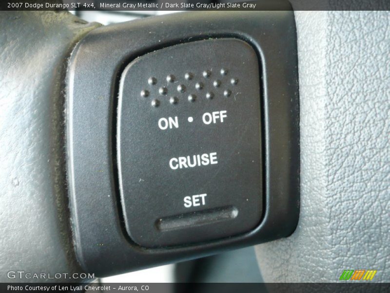 Mineral Gray Metallic / Dark Slate Gray/Light Slate Gray 2007 Dodge Durango SLT 4x4