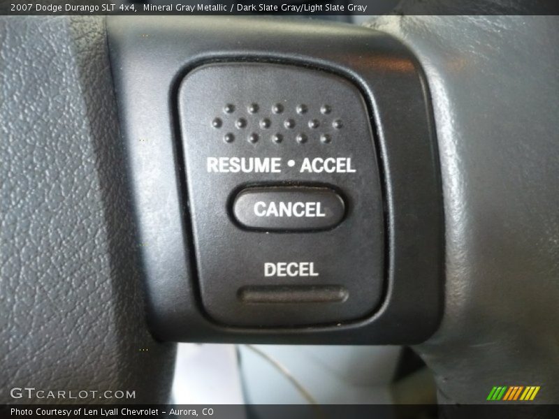 Mineral Gray Metallic / Dark Slate Gray/Light Slate Gray 2007 Dodge Durango SLT 4x4