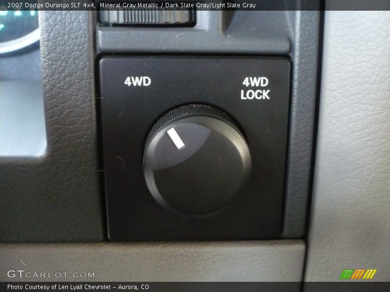 Mineral Gray Metallic / Dark Slate Gray/Light Slate Gray 2007 Dodge Durango SLT 4x4