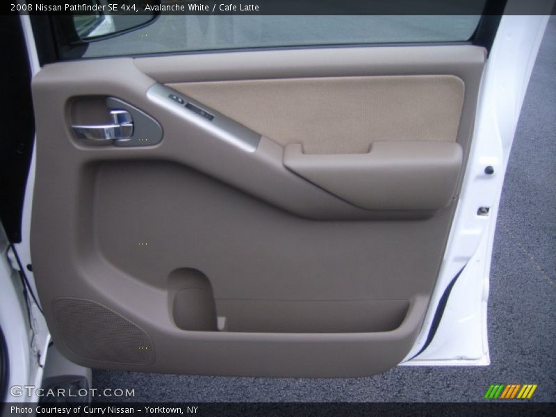 Avalanche White / Cafe Latte 2008 Nissan Pathfinder SE 4x4