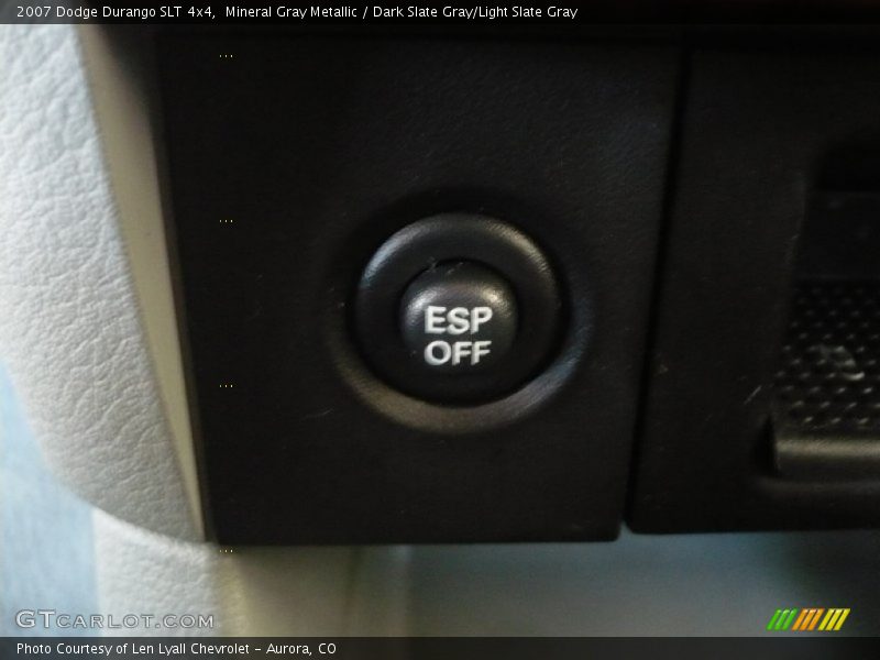 Mineral Gray Metallic / Dark Slate Gray/Light Slate Gray 2007 Dodge Durango SLT 4x4