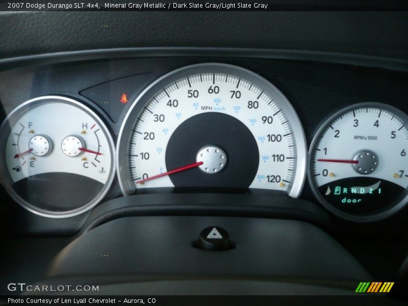 Mineral Gray Metallic / Dark Slate Gray/Light Slate Gray 2007 Dodge Durango SLT 4x4
