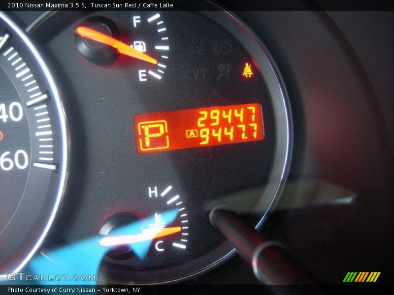 Tuscan Sun Red / Caffe Latte 2010 Nissan Maxima 3.5 S