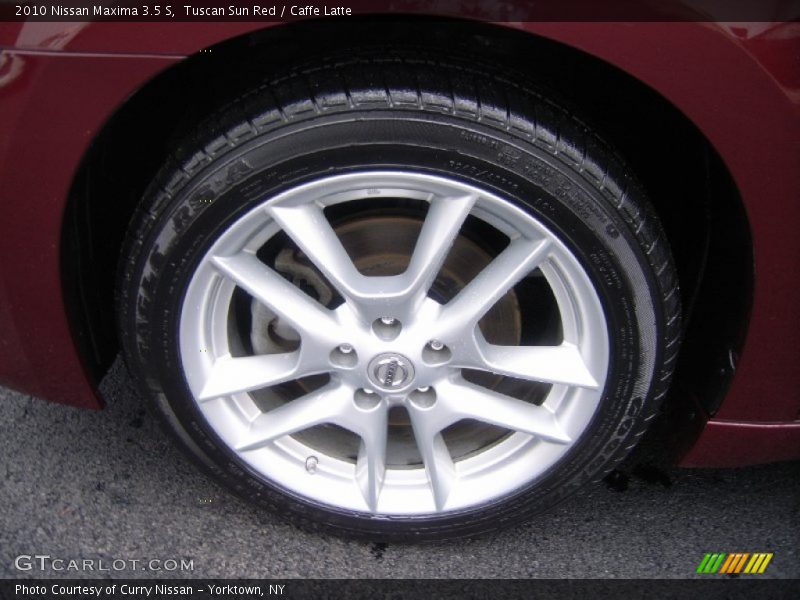Tuscan Sun Red / Caffe Latte 2010 Nissan Maxima 3.5 S