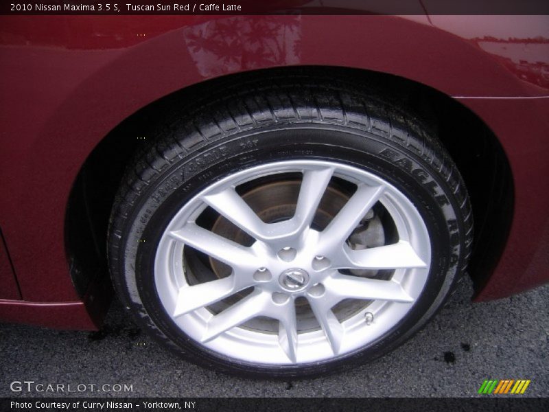Tuscan Sun Red / Caffe Latte 2010 Nissan Maxima 3.5 S