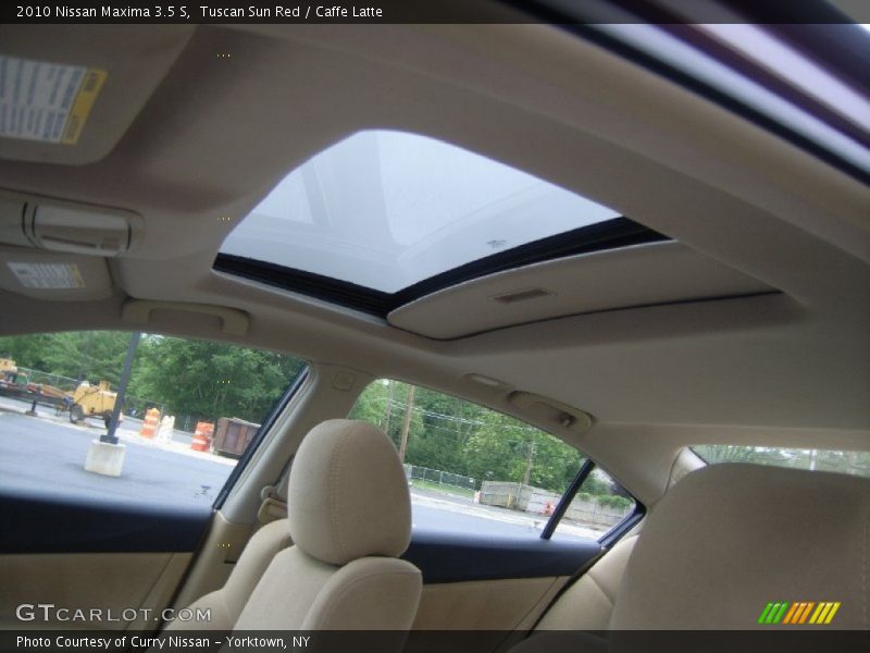 Tuscan Sun Red / Caffe Latte 2010 Nissan Maxima 3.5 S