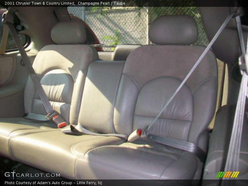 Champagne Pearl / Taupe 2001 Chrysler Town & Country Limited