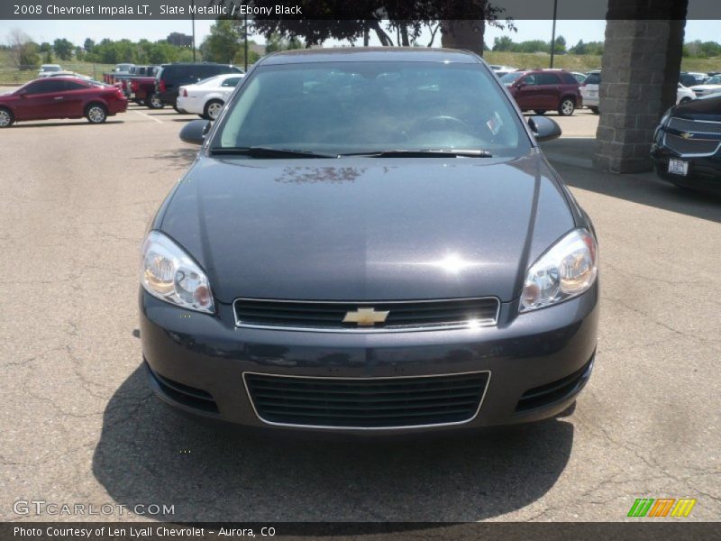 Slate Metallic / Ebony Black 2008 Chevrolet Impala LT