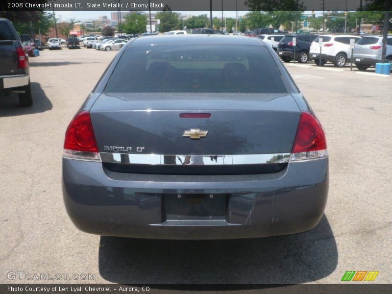 Slate Metallic / Ebony Black 2008 Chevrolet Impala LT