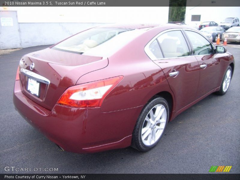 Tuscan Sun Red / Caffe Latte 2010 Nissan Maxima 3.5 S
