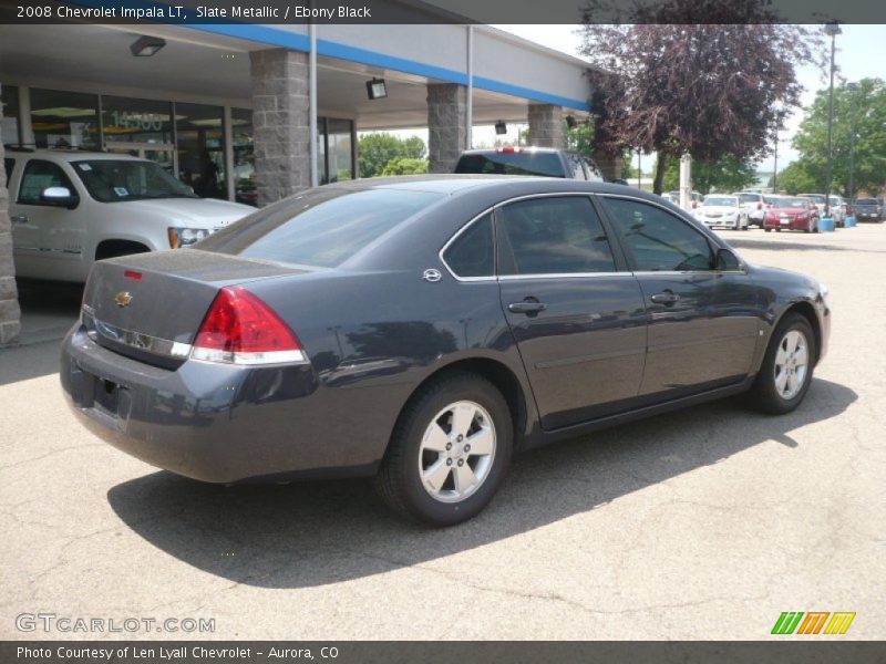 Slate Metallic / Ebony Black 2008 Chevrolet Impala LT