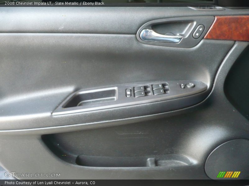 Slate Metallic / Ebony Black 2008 Chevrolet Impala LT