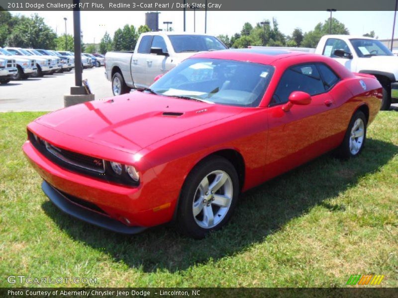 Redline 3-Coat Pearl / Dark Slate Gray 2011 Dodge Challenger R/T Plus