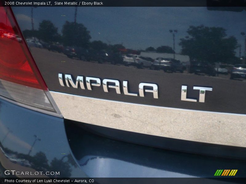 Slate Metallic / Ebony Black 2008 Chevrolet Impala LT