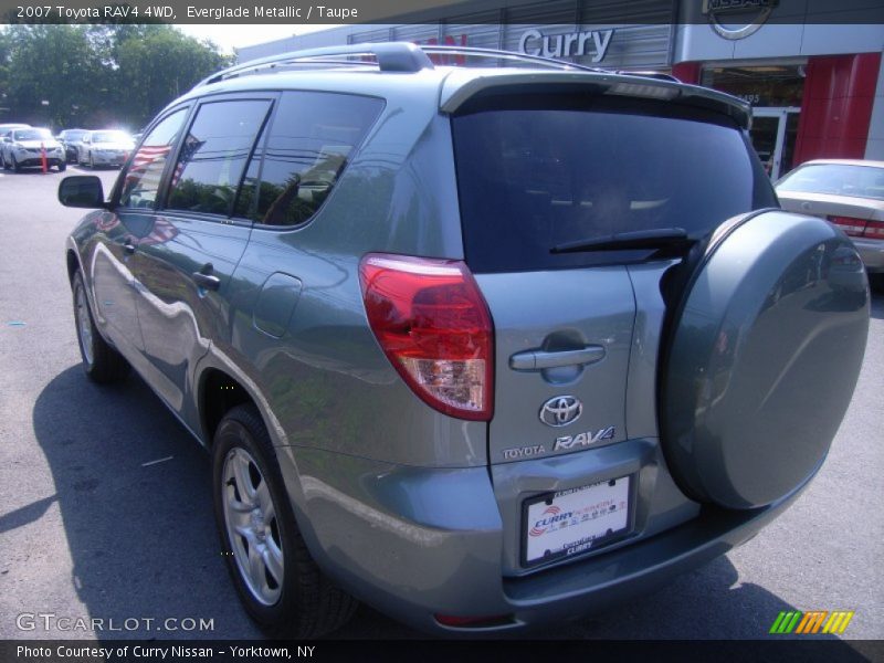 Everglade Metallic / Taupe 2007 Toyota RAV4 4WD